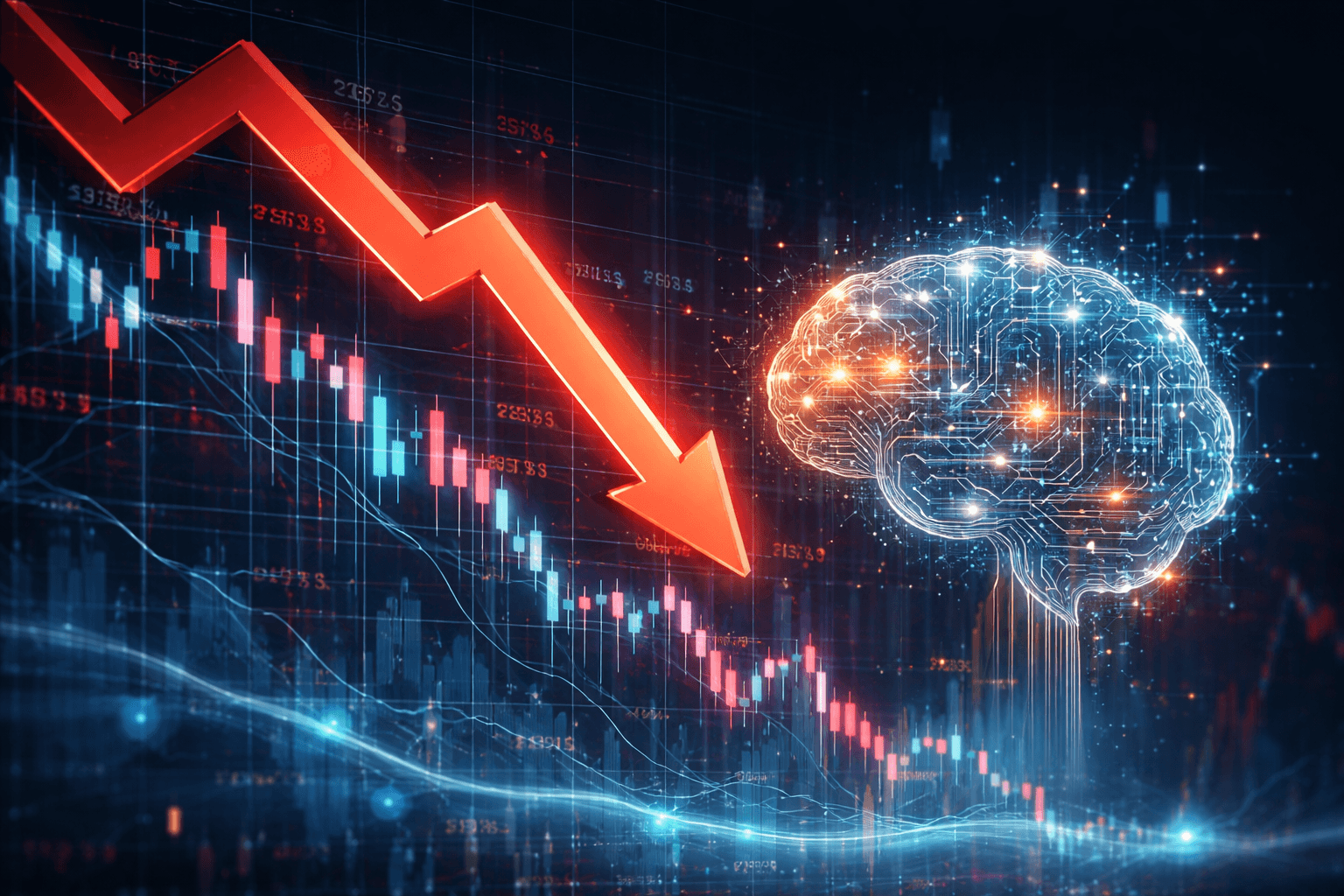 US Stock Indexes Fall as Big Tech Slumps Amid AI Concerns