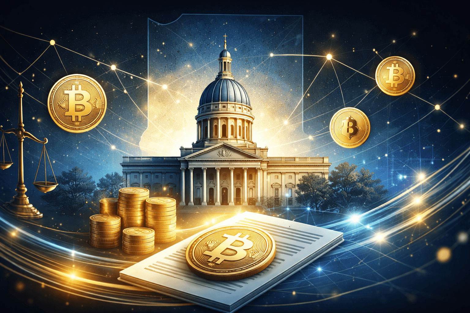 Indiana Crypto Bill Moves to Full Senate with Key Amendments