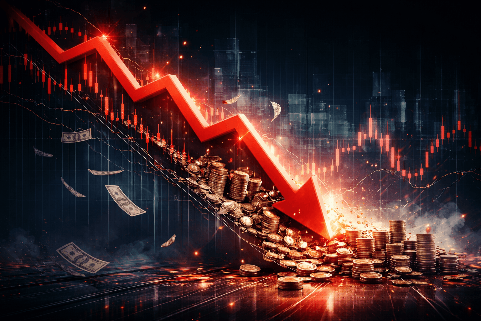 $1 Trillion Erased from U.S. Stock Market in Major Sell-Off