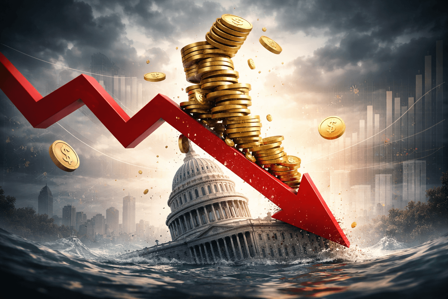 CBO Projects US Budget Deficits to Rise by Additional $1.4 Trillion Over Decade