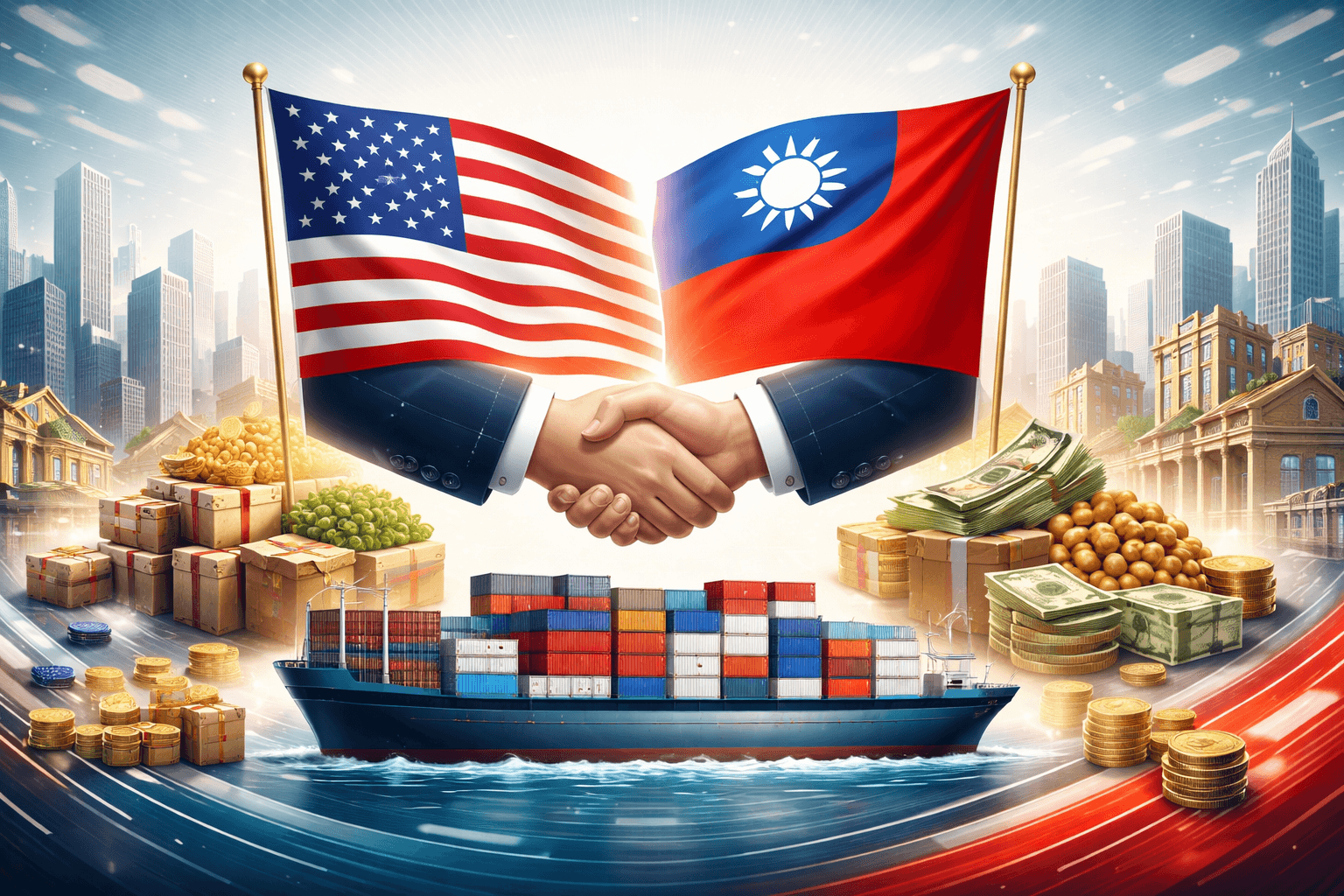 US Signs Trade Deal with Taiwan – Tariffs Cut to 15% as Taiwan Commits to $84 Billion Purchase