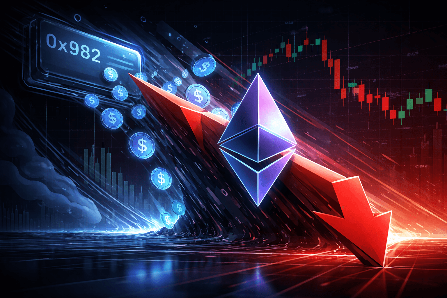 Whale '0x982' Opens $4.8 Million Leveraged ETH Short on HyperLiquid
