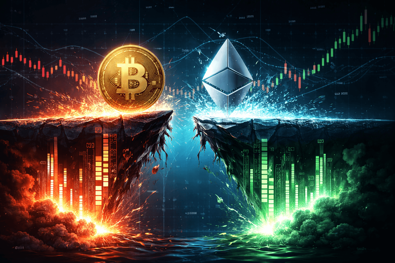 Coinglass Data Signals Billions in Liquidation Risks for Bitcoin and Ethereum