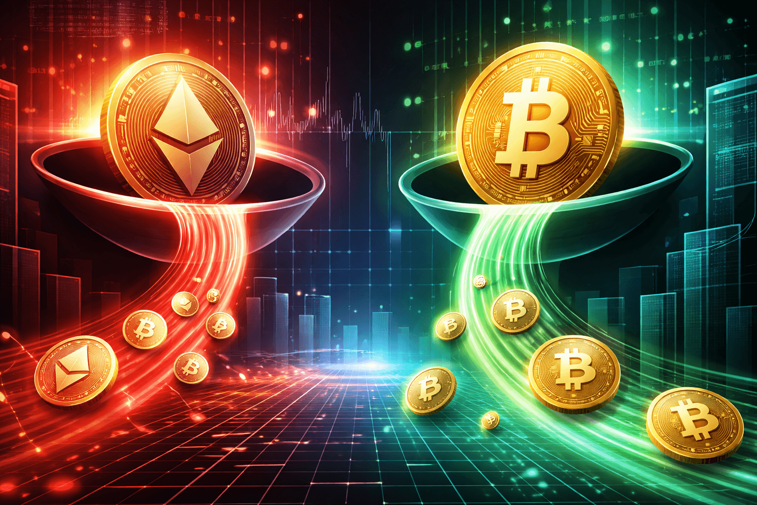 CEXs Register 169,800 ETH Net Inflow as Market Trends Shift