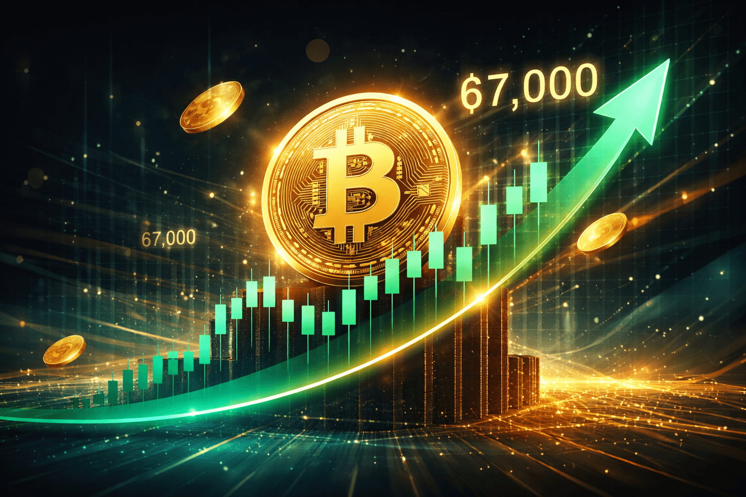 Bitcoin Reclaims $67,000 Level – HTX Market Data