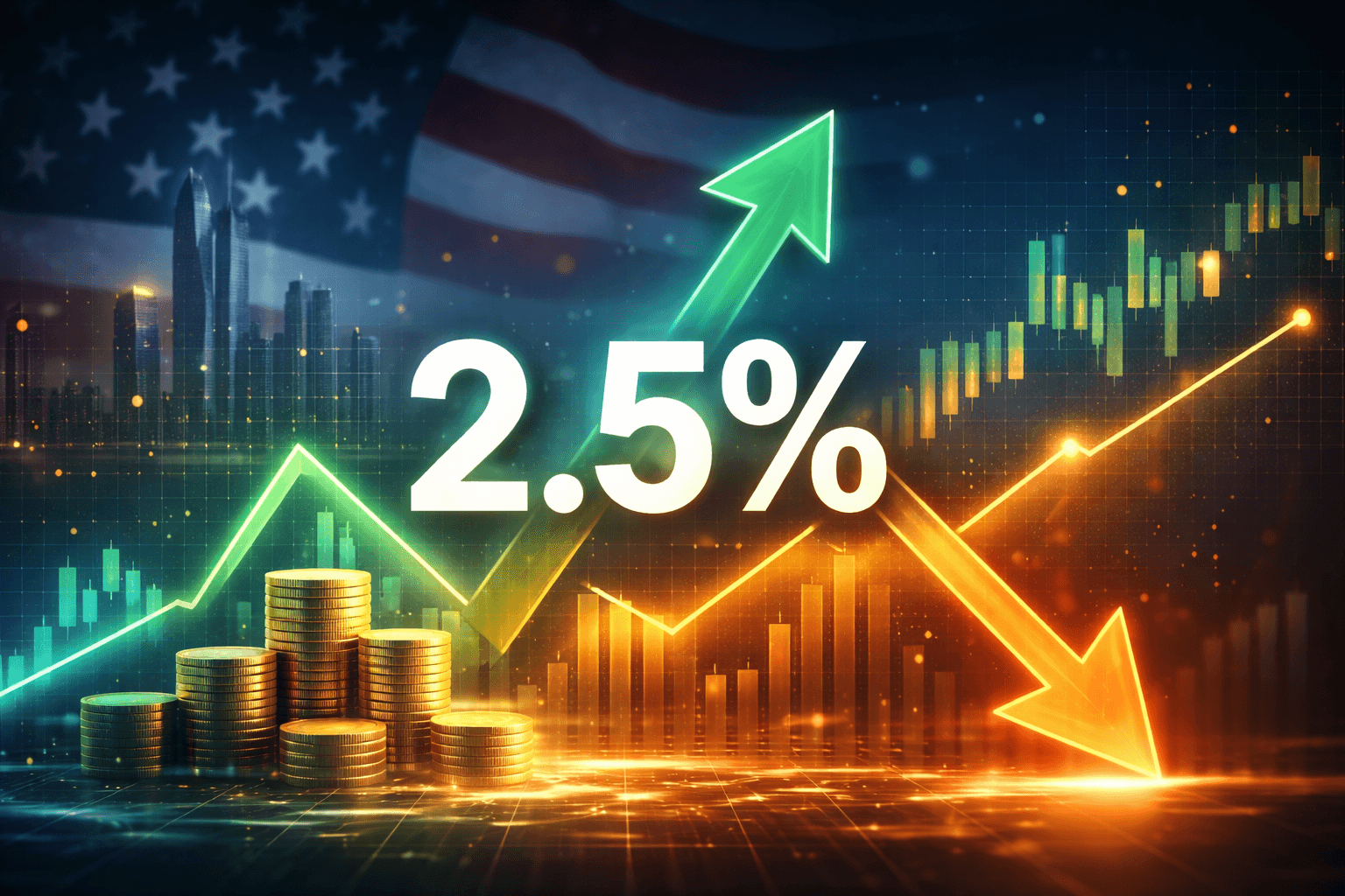 US January CPI Rises 2.4%, Core Rate at 2.5% Amid Falling Unemployment
