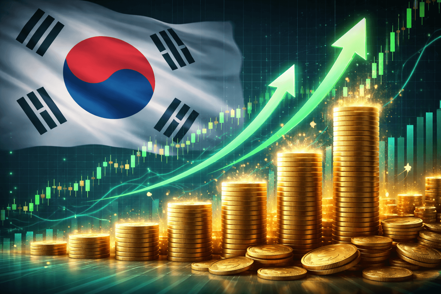South Korean Equity Funds Record Historic $5.2 Billion Weekly Inflows