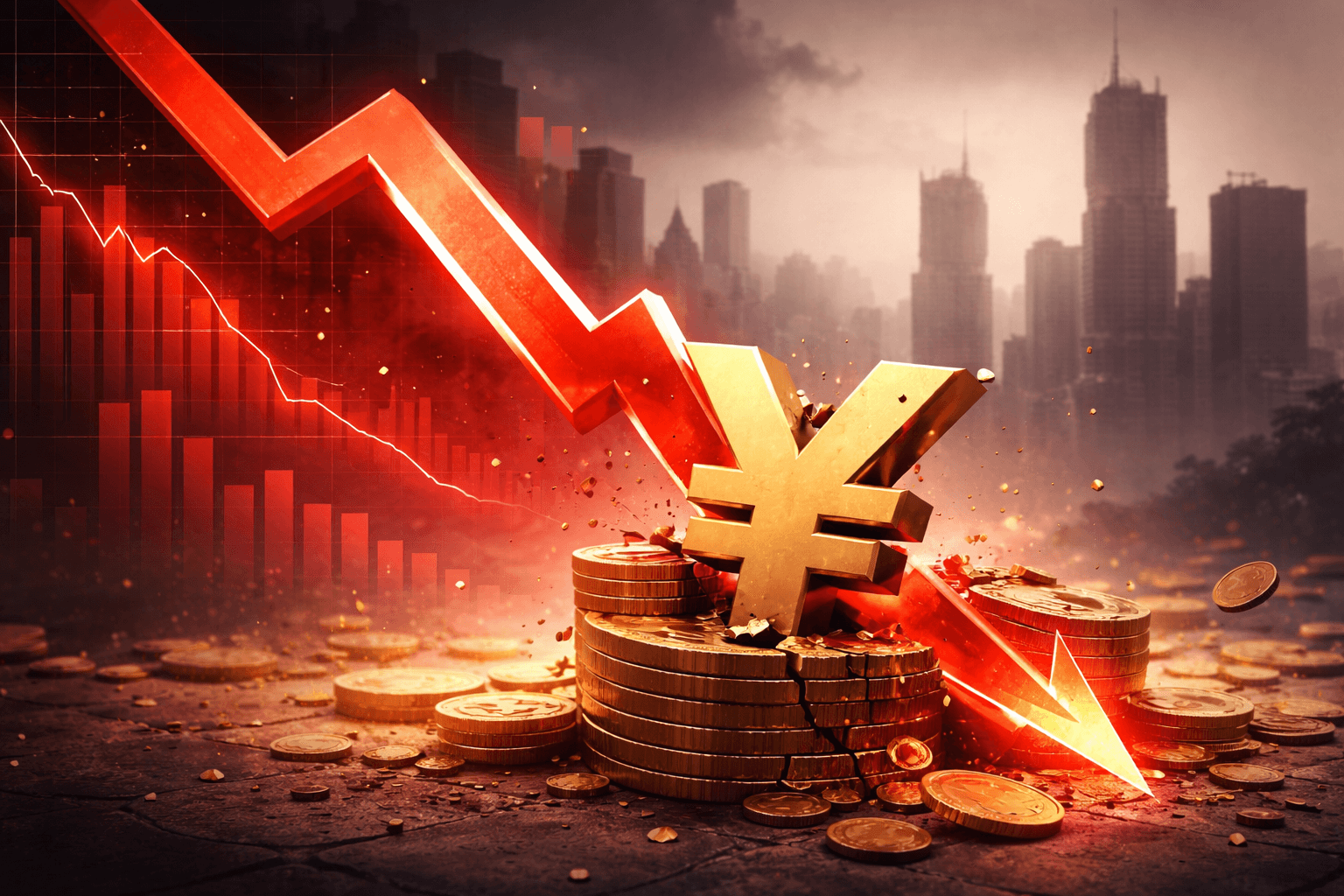 China Endures Longest Deflationary Streak in Decades as GDP Deflator Falls