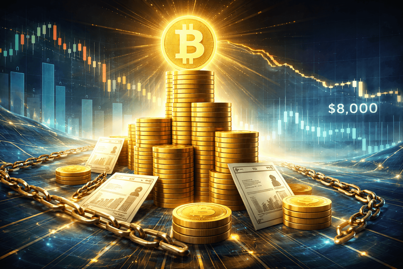 MicroStrategy Affirms Solvency at $8K Bitcoin – Saylor Plans Bond Equitization