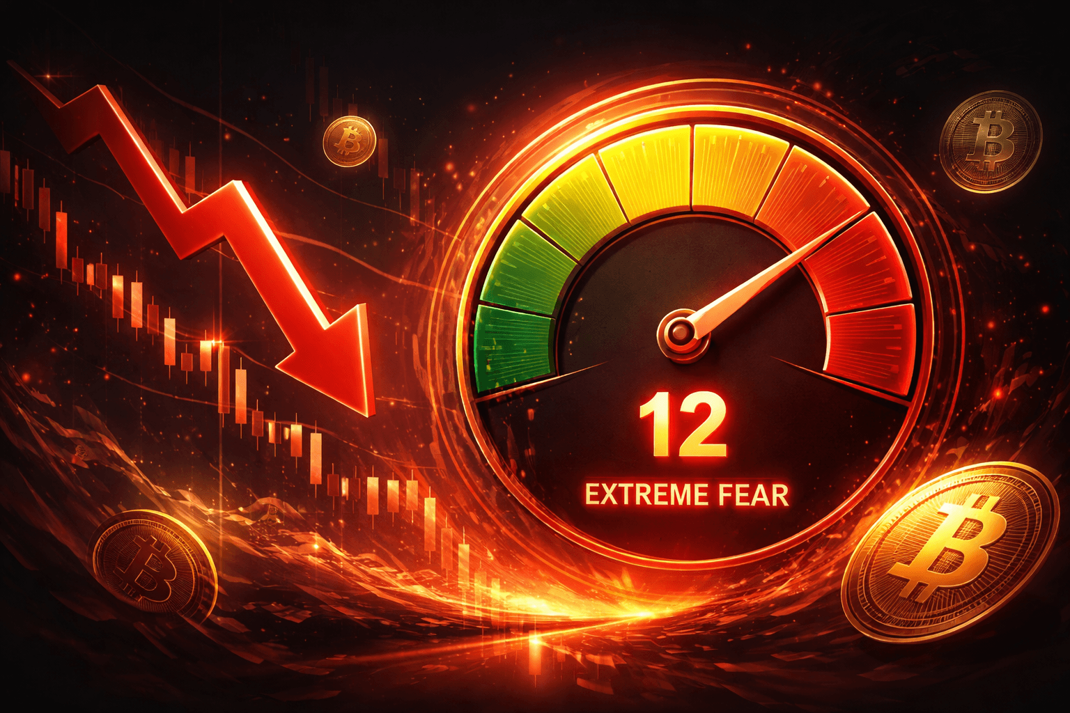 Crypto Fear and Greed Index Falls to 8 – Extreme Fear Deepens