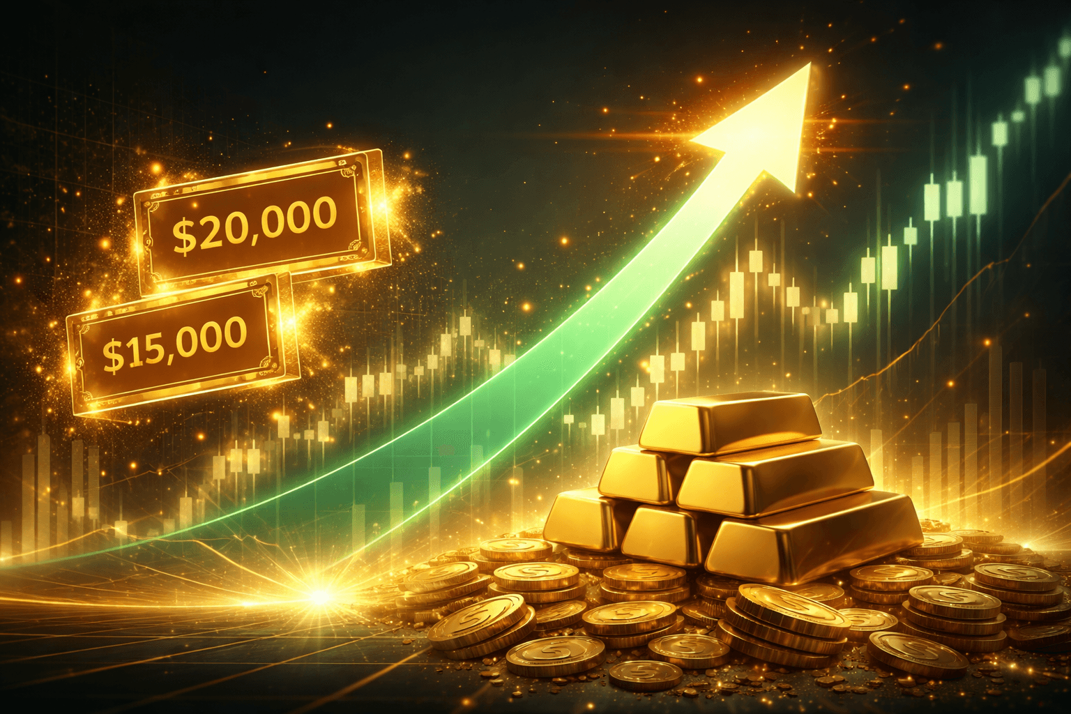 Bullish $20,000 Gold Call Options Rise Despite Historic Price Drop