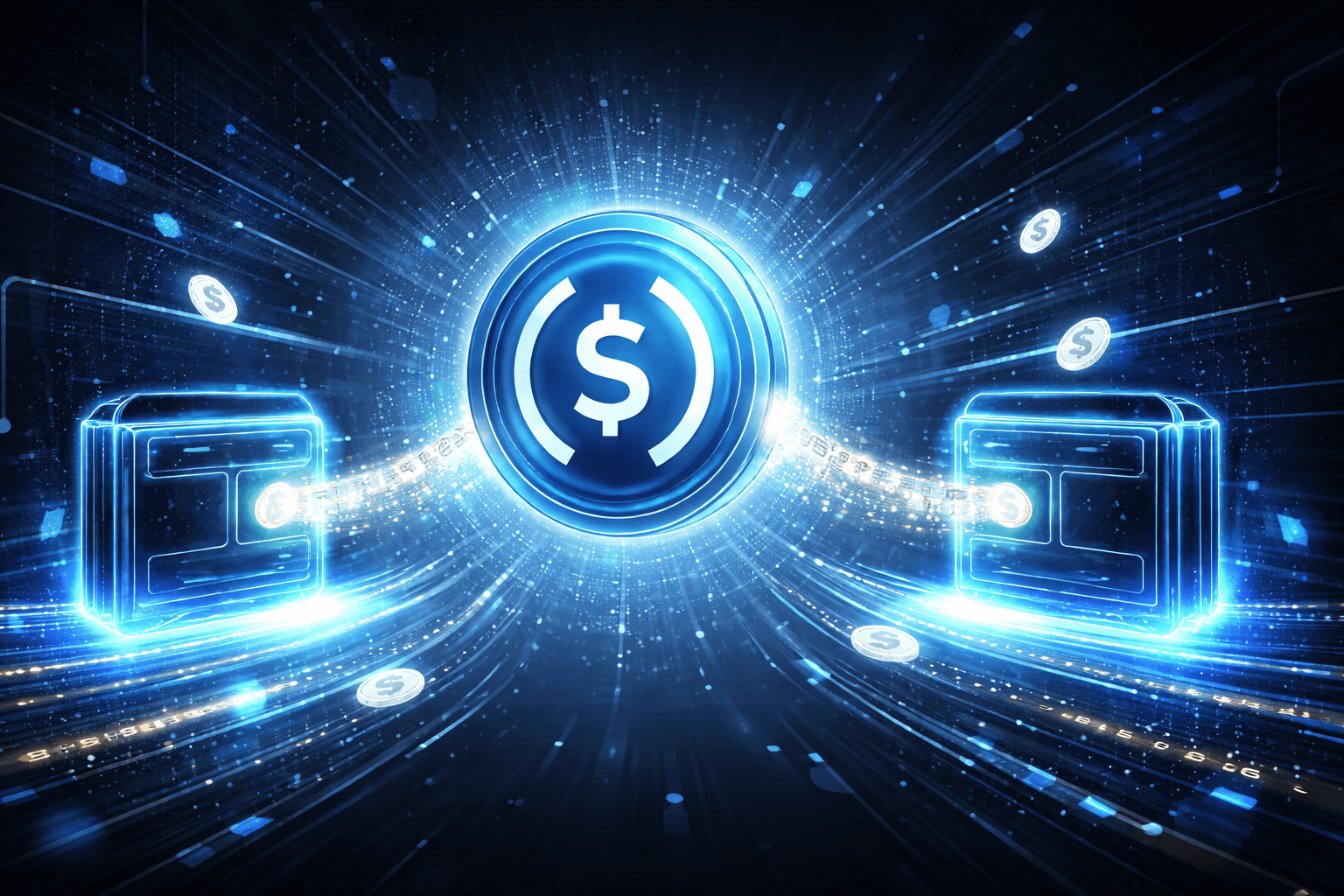 Over $403 Million in USDC Transferred Between Unknown Wallets