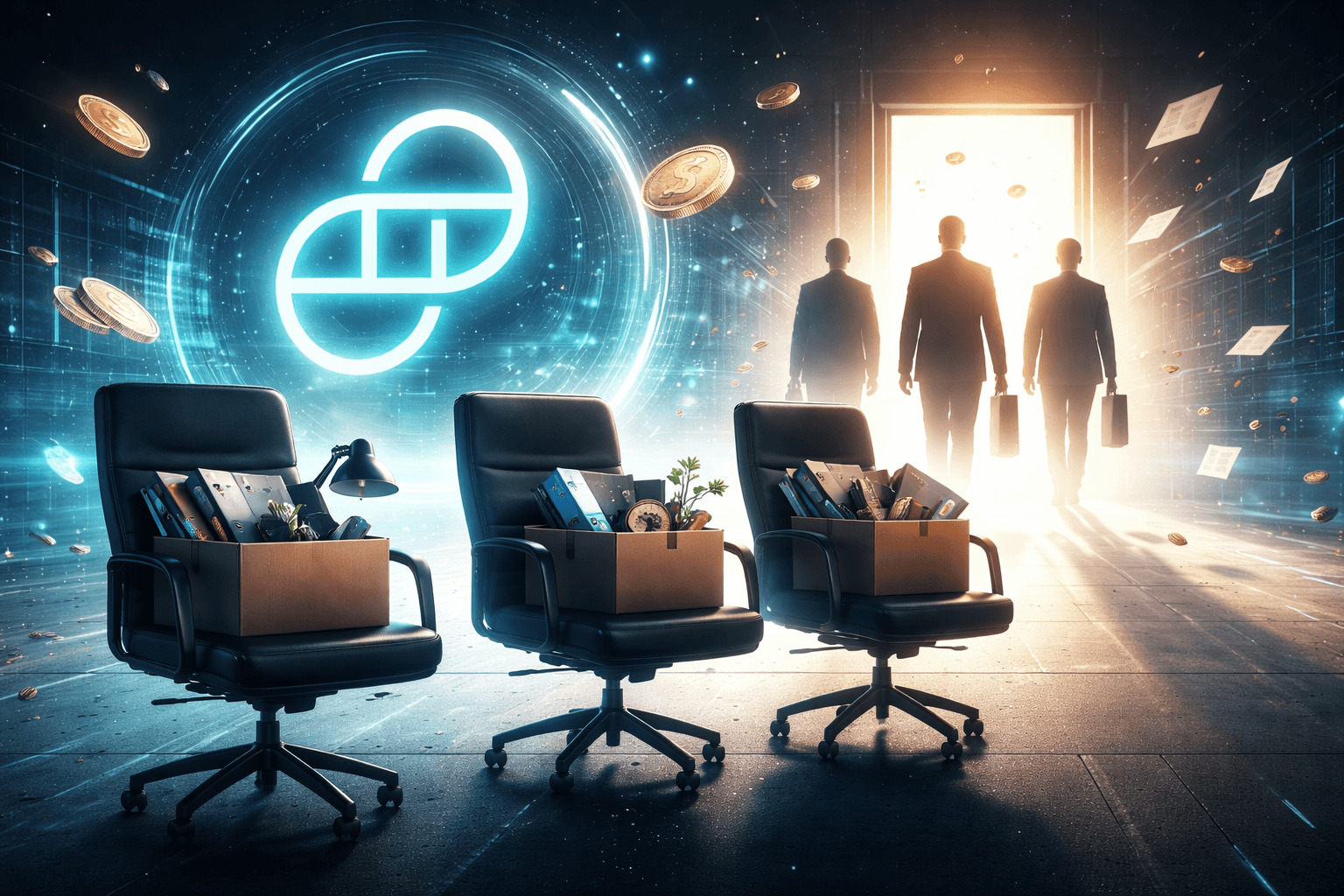 Gemini Sees Departure of Three Senior Executives Following IPO