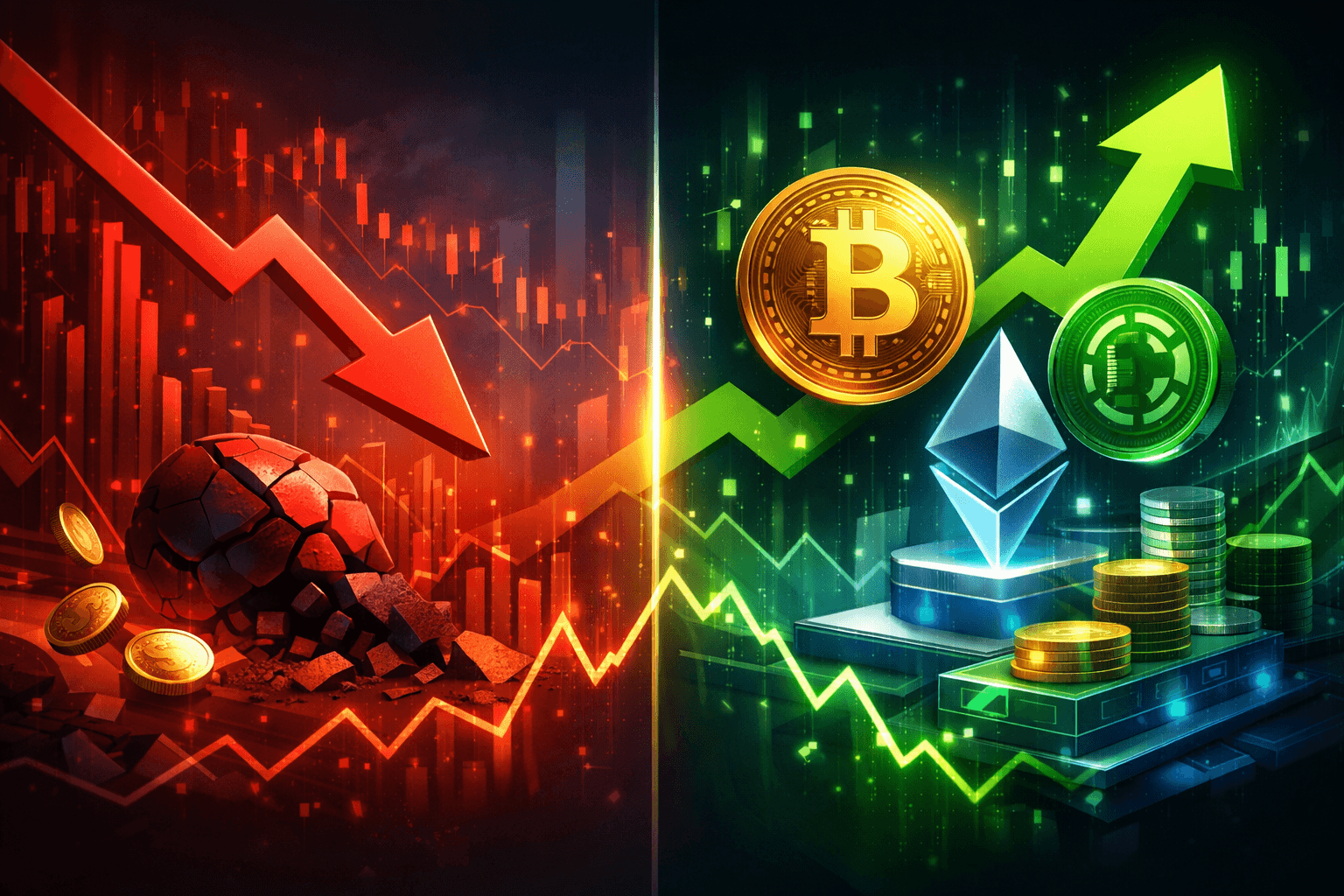 U.S. Stocks Decline as Crypto-Linked Equities Show Mixed Results