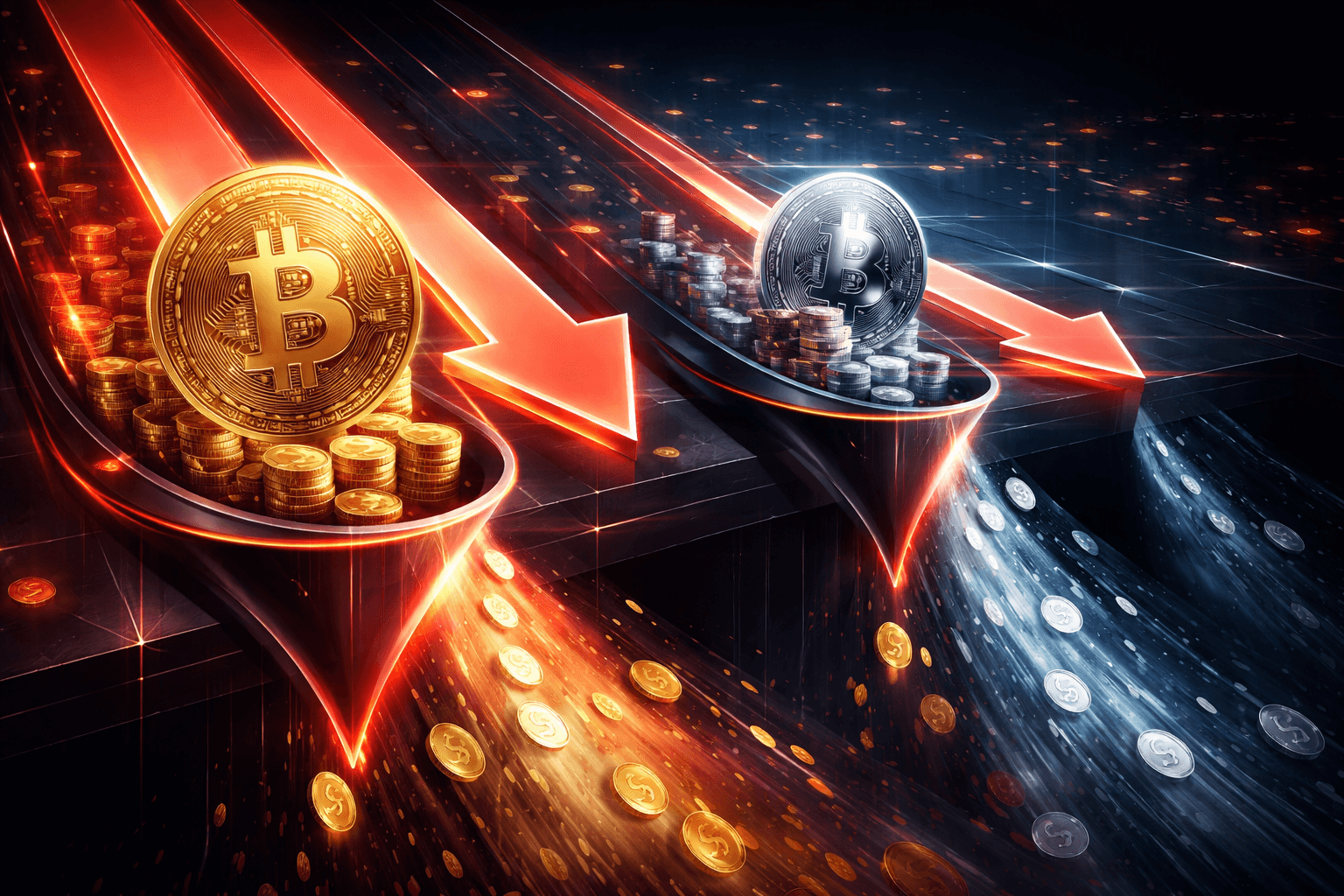 US Spot Bitcoin, Ethereum, and XRP ETFs See Broad Net Outflows on Feb. 18, Solana Bucks Trend