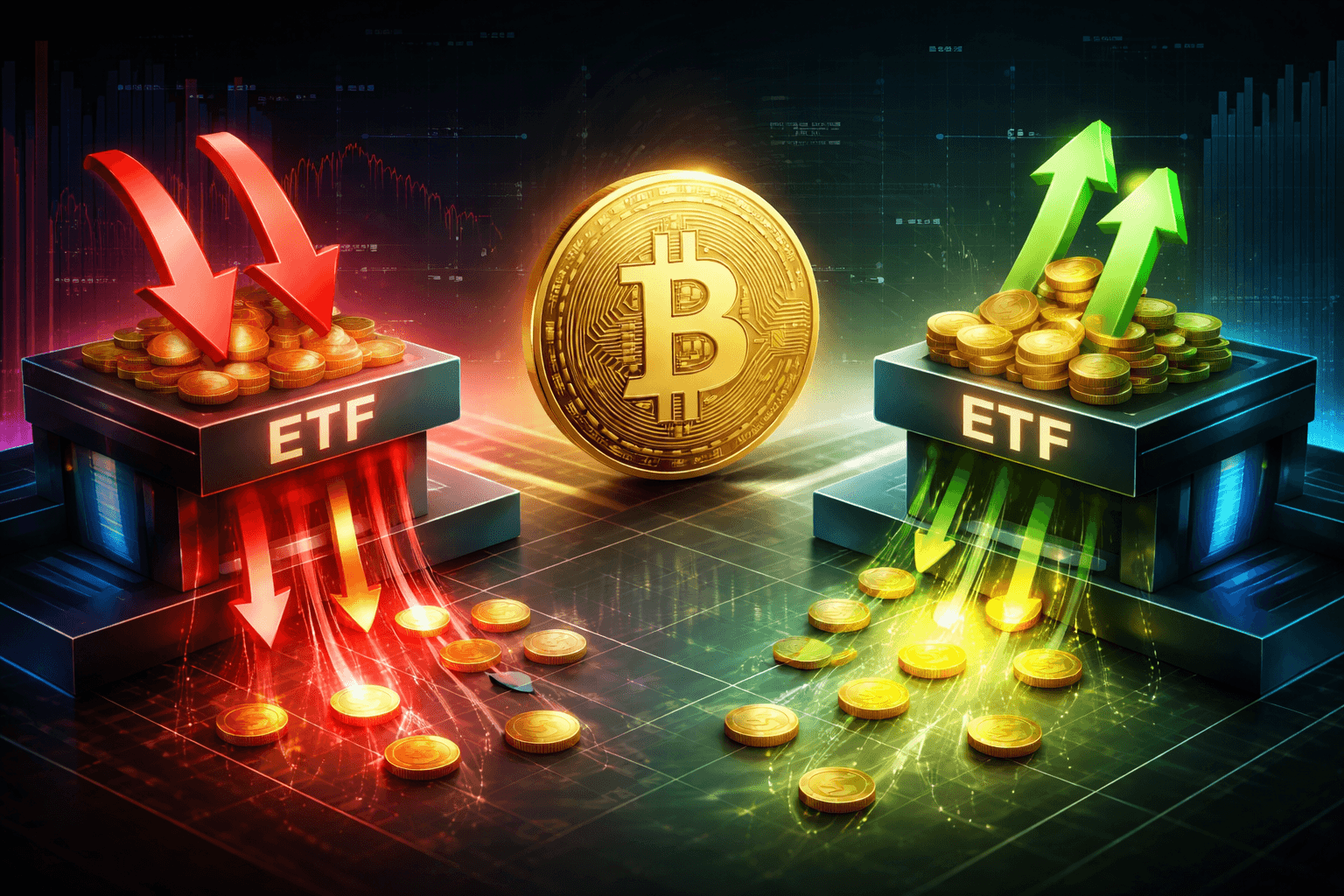 US Spot Bitcoin ETFs See $133 Million Net Outflow on February 18
