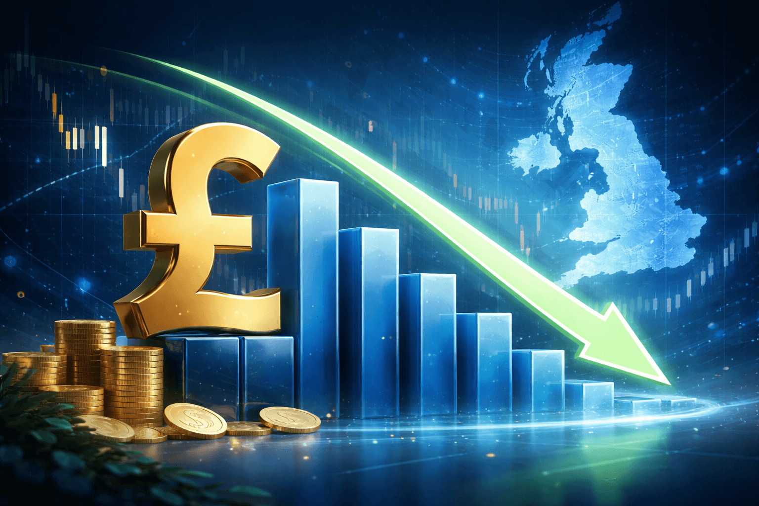 UK Inflation Rate Declines to 3% in January