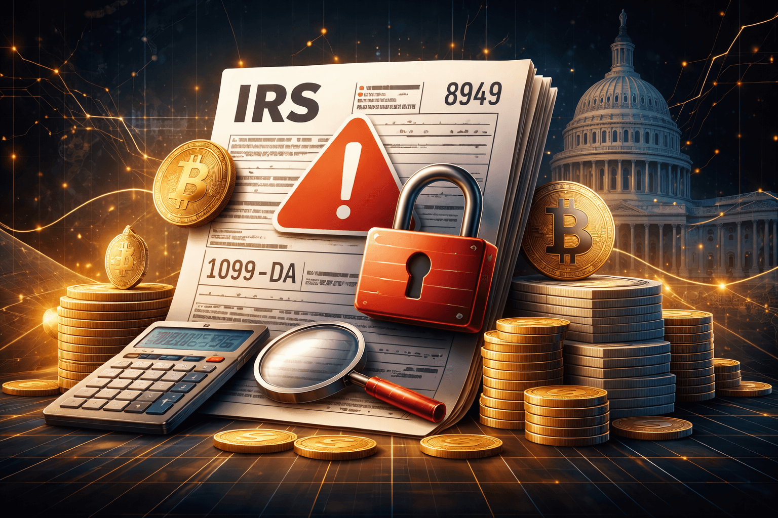 Over Half of U.S. Crypto Investors Fear IRS Penalties Amid New Reporting Rules