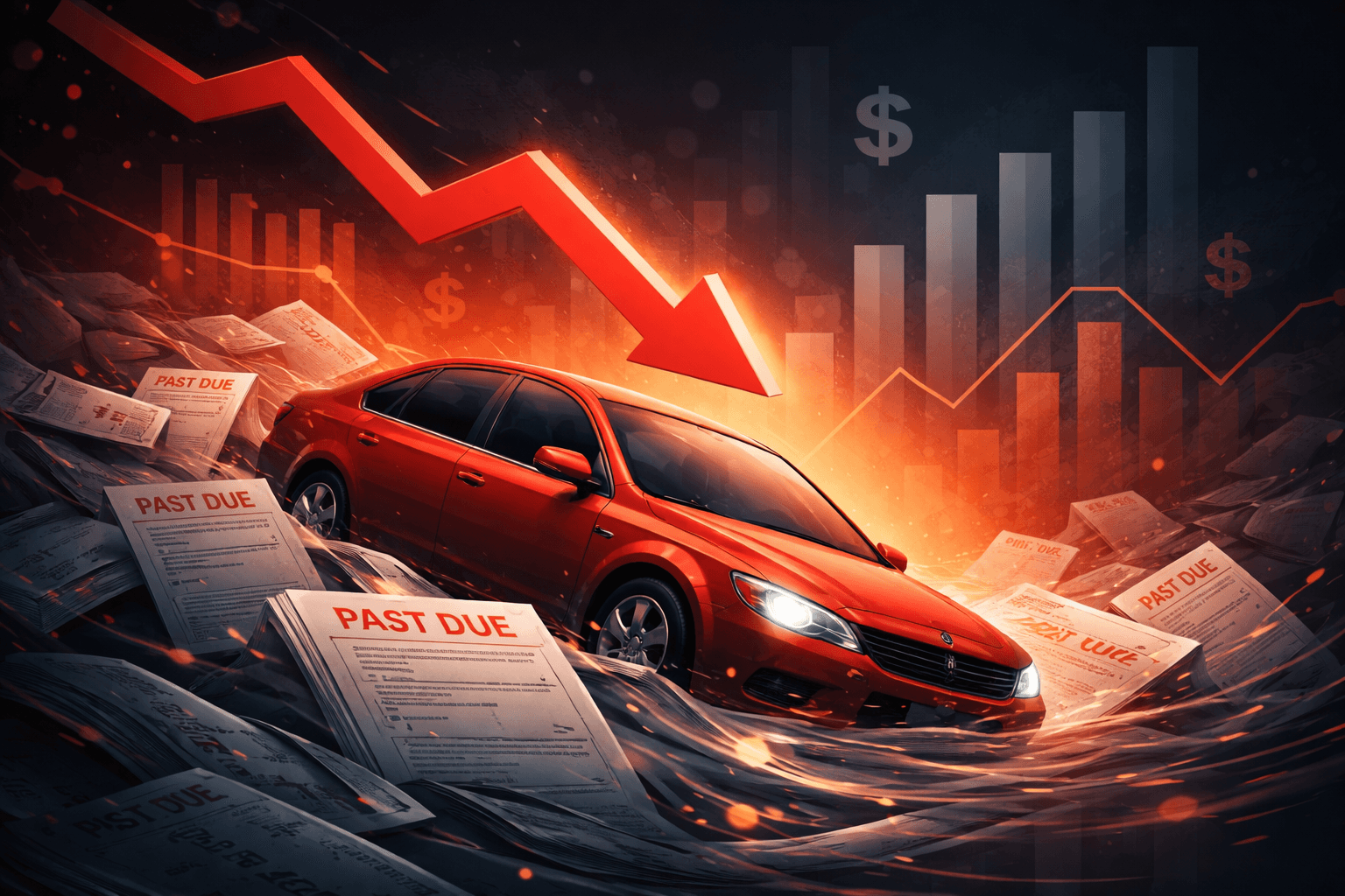 US Subprime Auto Loan Delinquencies Hit Record 6.9%