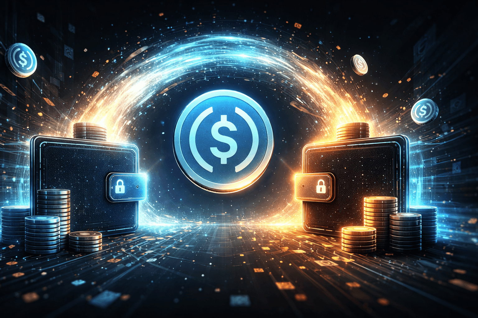 Over $403 Million in USDC Transferred Between Unknown Wallets