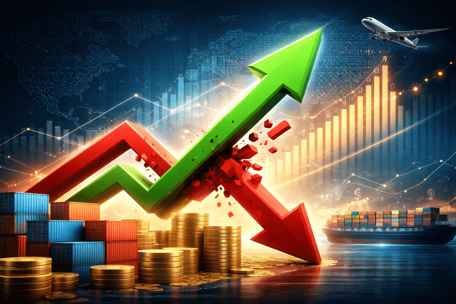 President Trump Claims US Trade Deficit Down 78% from Tariffs