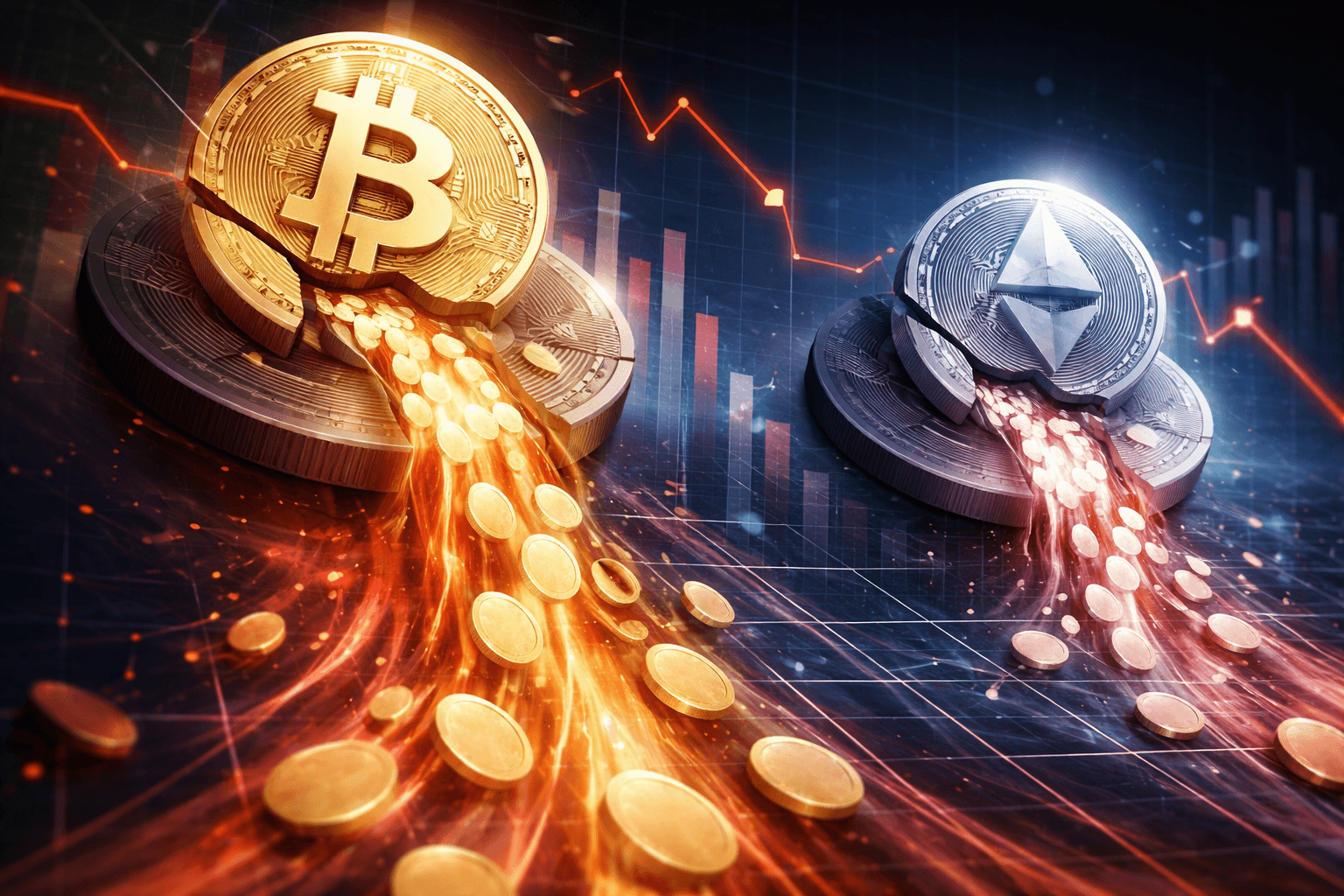 US Spot Crypto ETFs See $133M Bitcoin Outflows on February 18