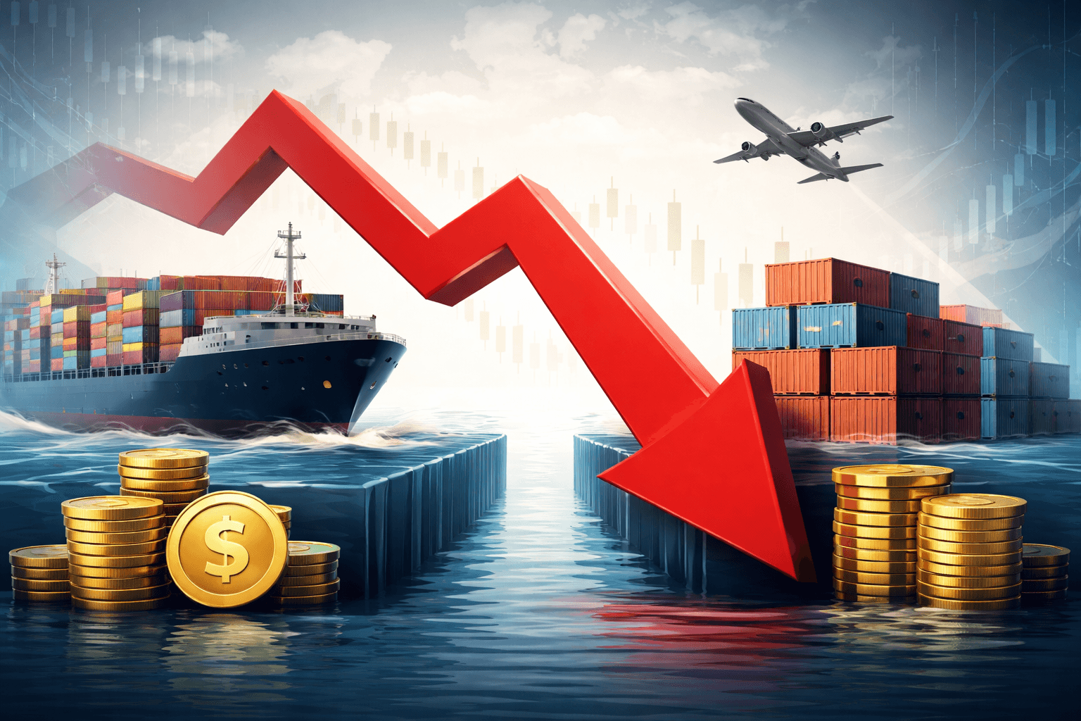 U.S. December Trade Deficit Expands to $70.3 Billion