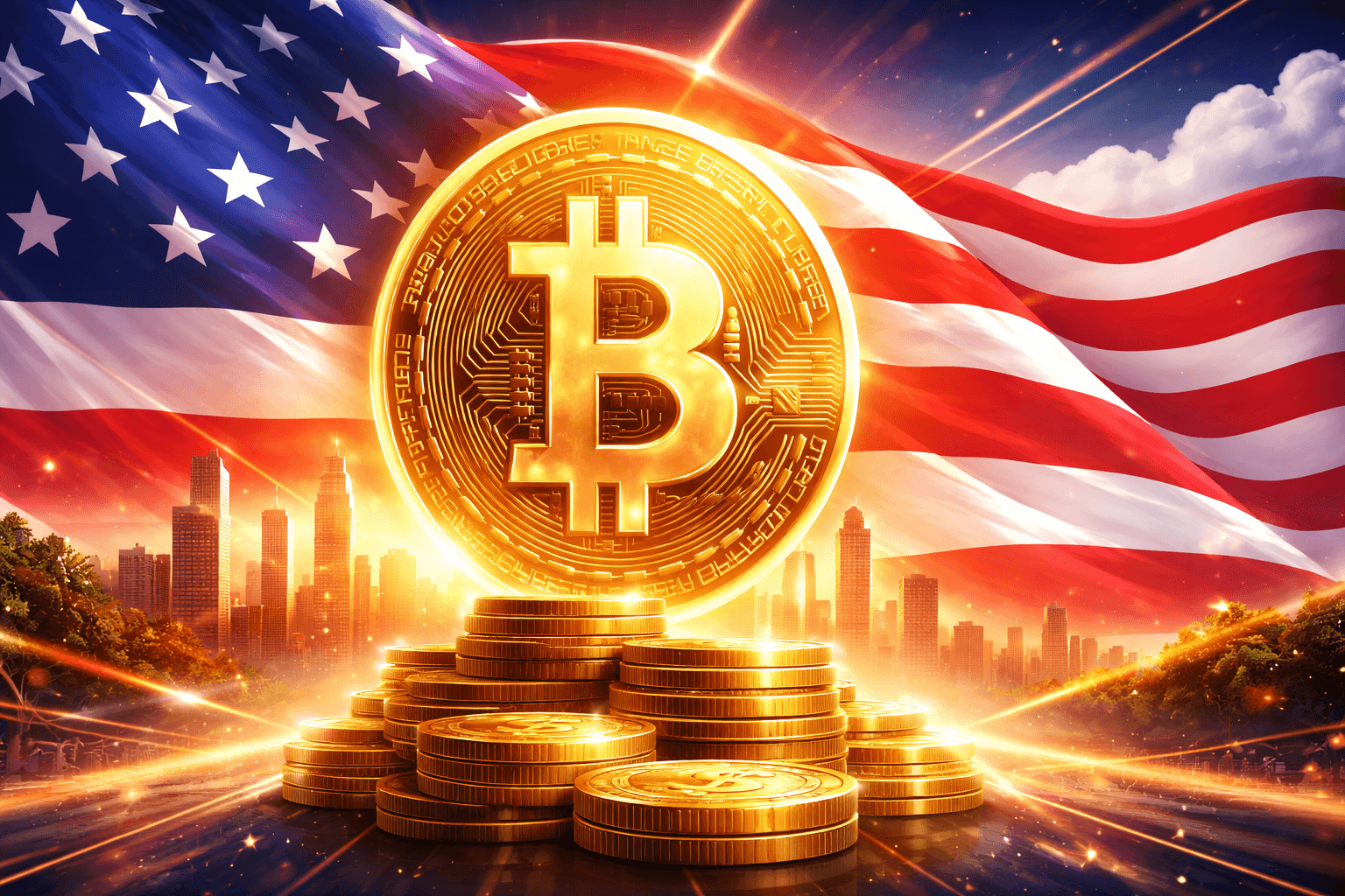 Eric Trump Promotes 'American Bitcoin' in Social Media Post