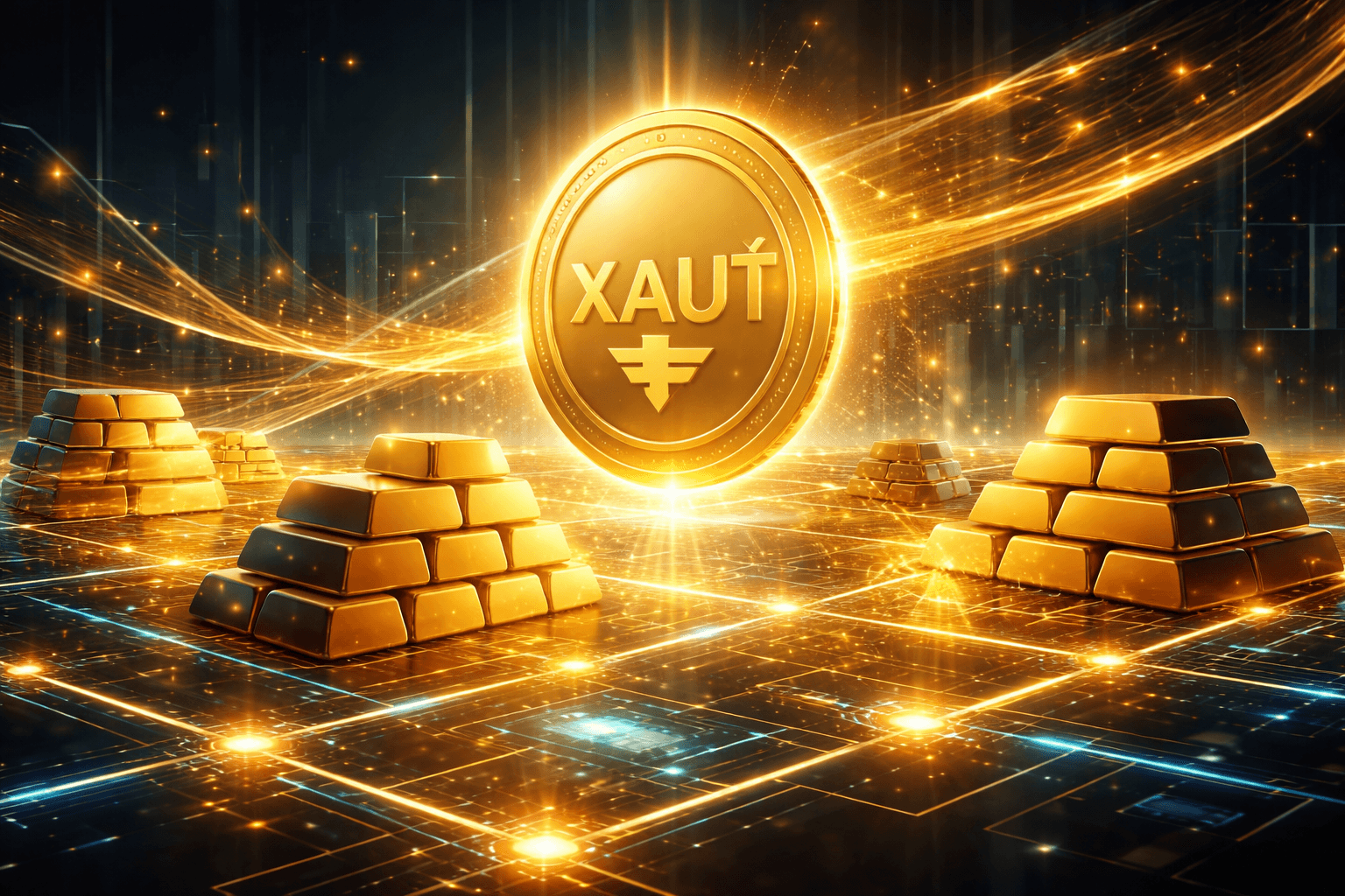 Tether’s XAUT Moves Value Equal to 94 Tons of Gold On-Chain