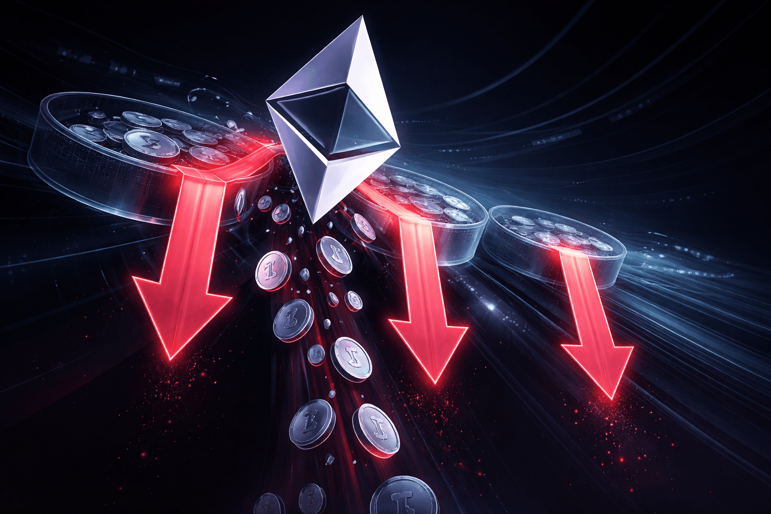 2月21日、イーサリアム現物ETFに1万7,200ドルの純流入、ブラックロックのETHAが主導