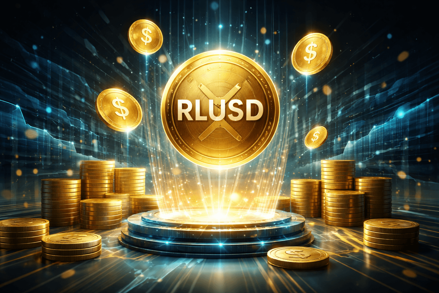 Ripple (enterprise blockchain firm) mints (issues new tokens) $20M RLUSD — supply reaches 1.53B