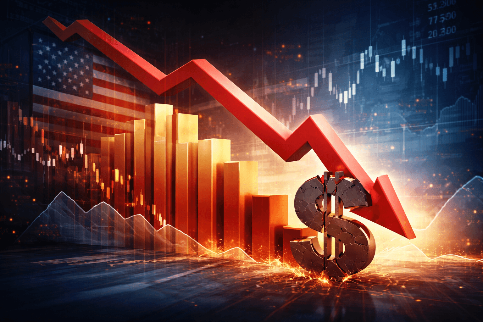 米国の第4四半期GDP成長率は1.4%に減速、予想を下回る