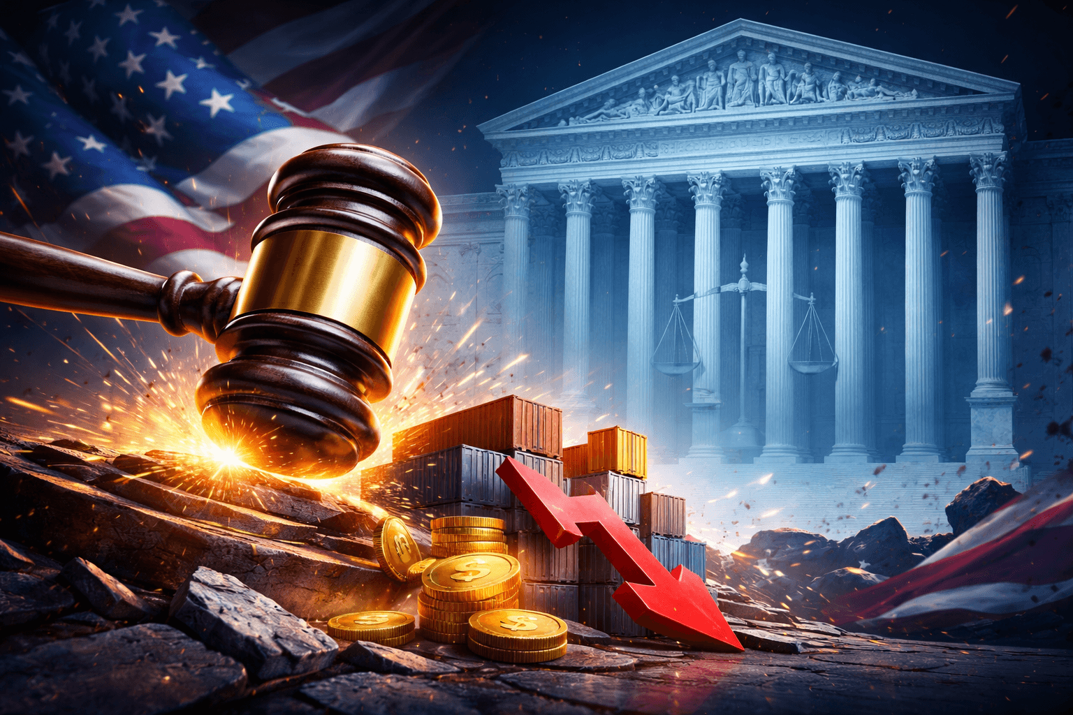 President Trump Criticizes Supreme Court Justices Over Tariff Ruling