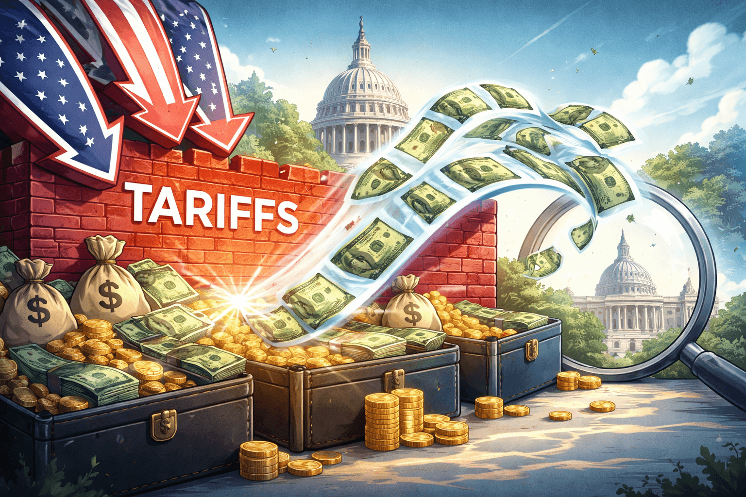 Senator Warren Criticizes Trump-Era Tariffs, Calls for Refunds to Americans