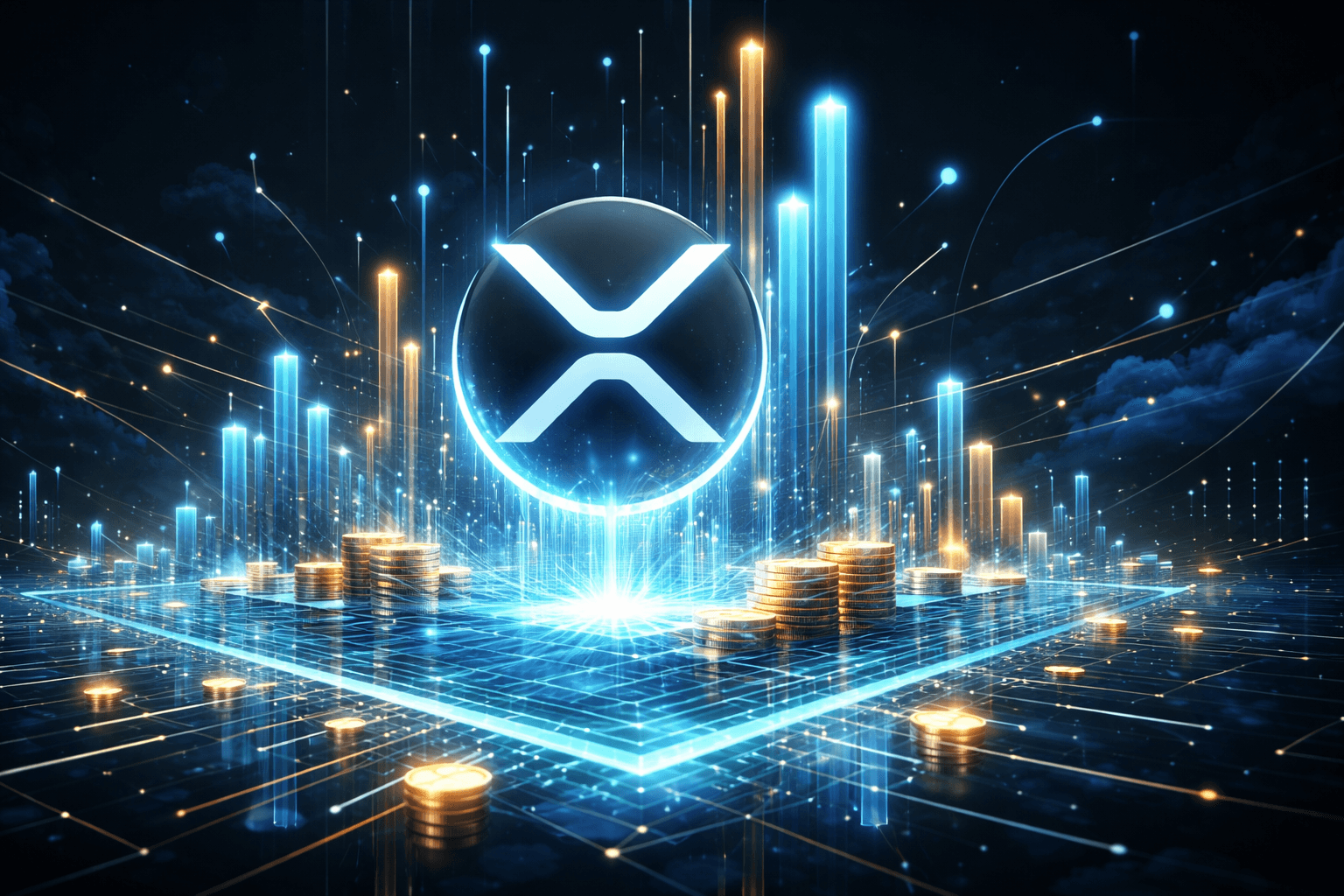 XRP Ledger Transaction Volume Surges 40% to Nearly 2.5 Million Daily