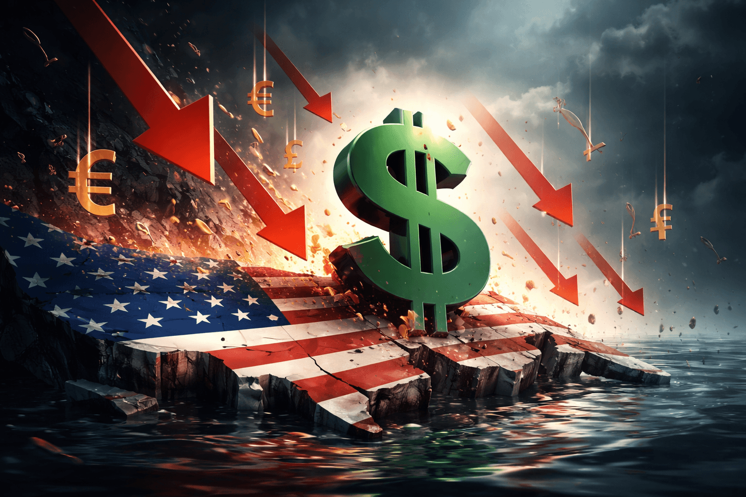 U.S. Dollar Falls Broadly as Tariff Policy Uncertainty Rises Under Trump