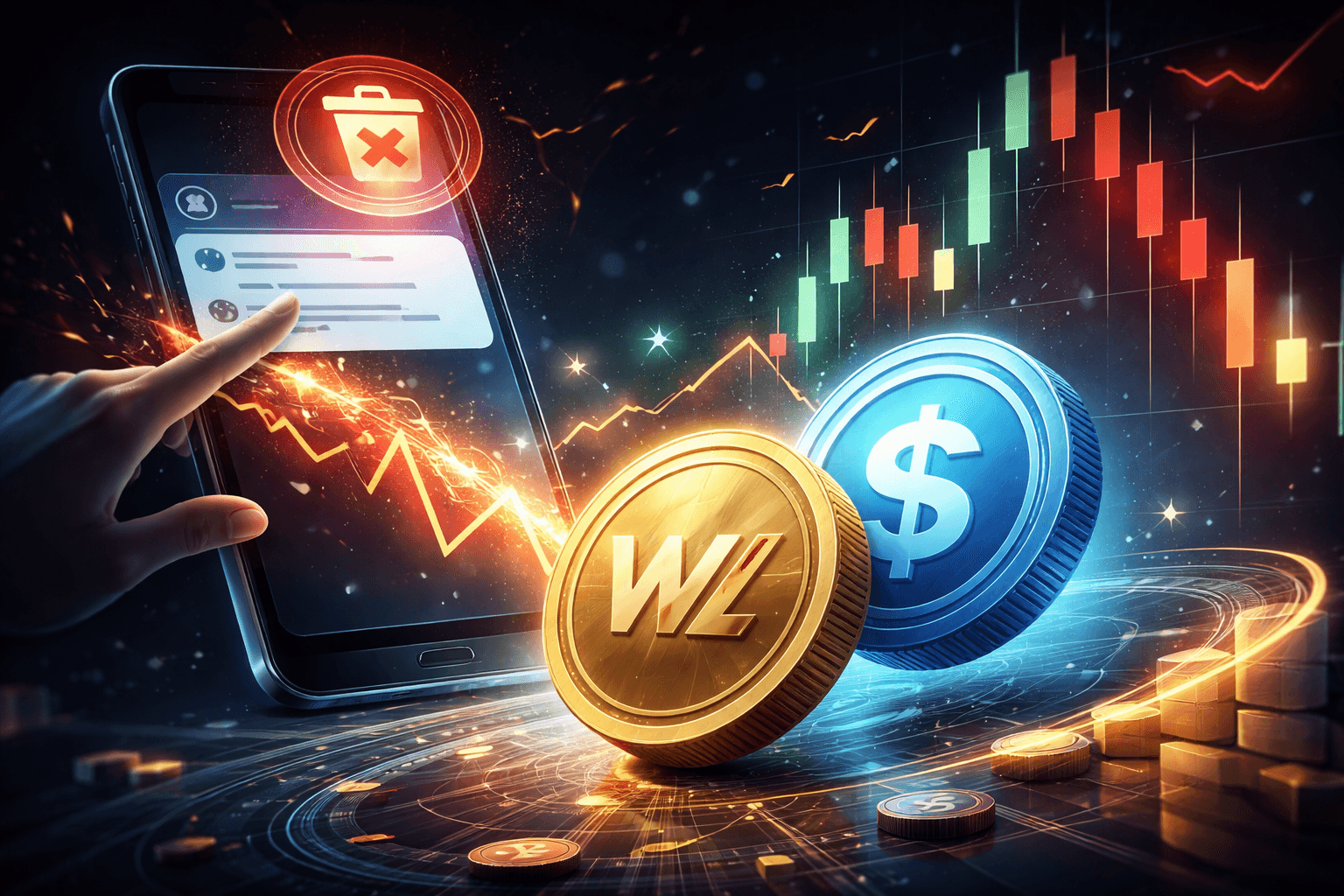 Eric Trump Deletes WLFI Retweets as Token Experiences Volatile Movement