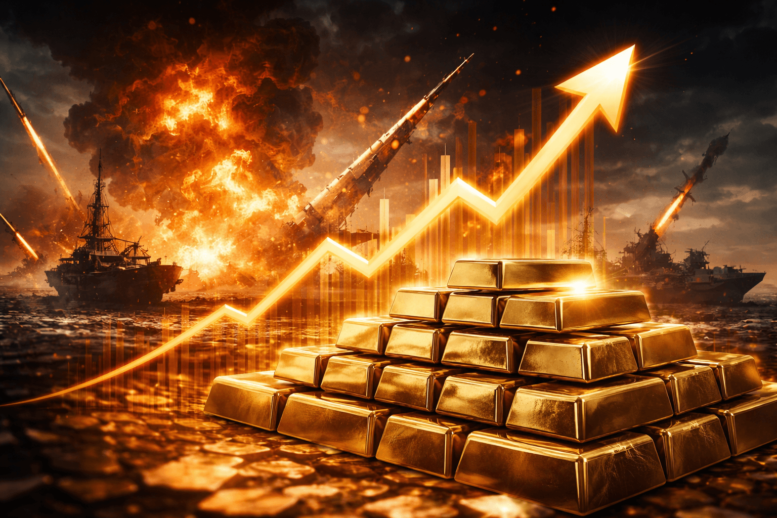 Gold Futures Break $5,200 Amid Escalating US–Iran Tensions