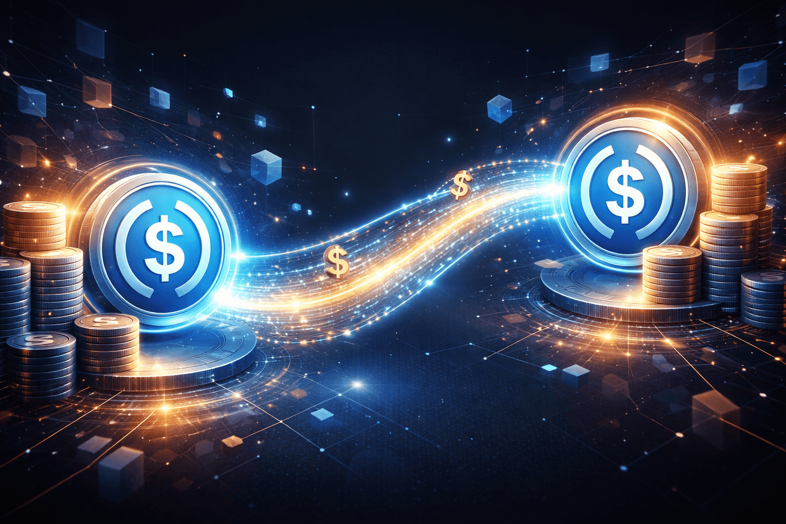 Over $403 Million in USDC Transferred Between Unknown Wallets