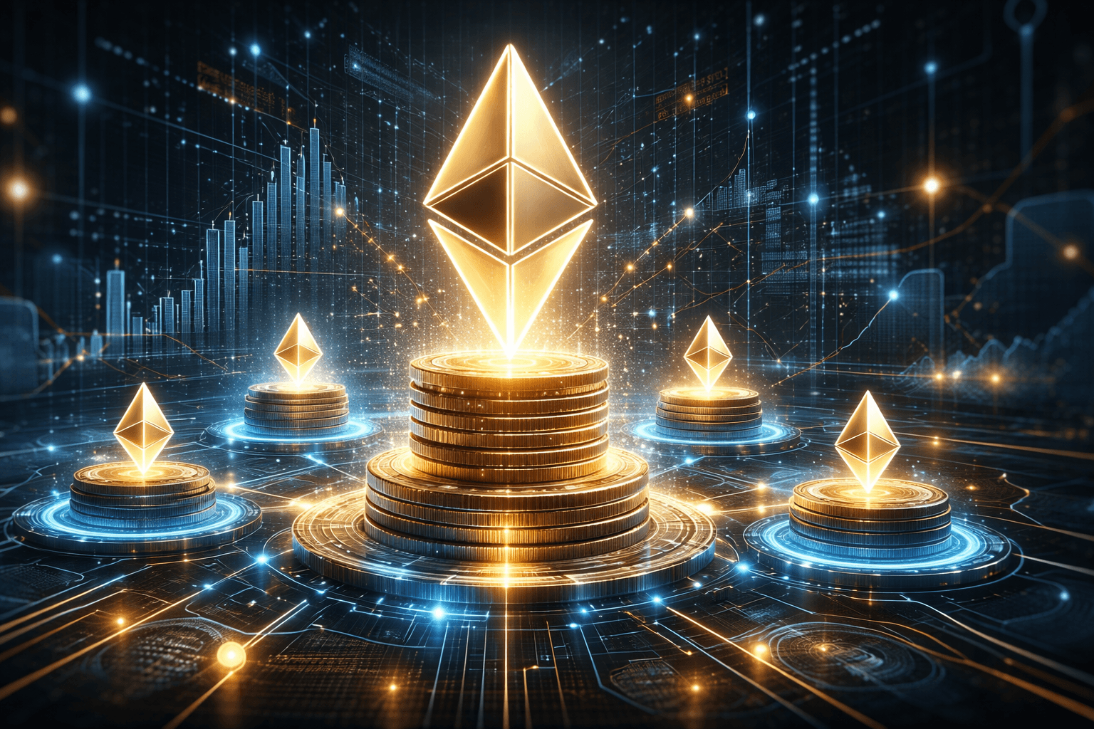 Ethereum Foundation Begins Staking 70,000 ETH from Treasury