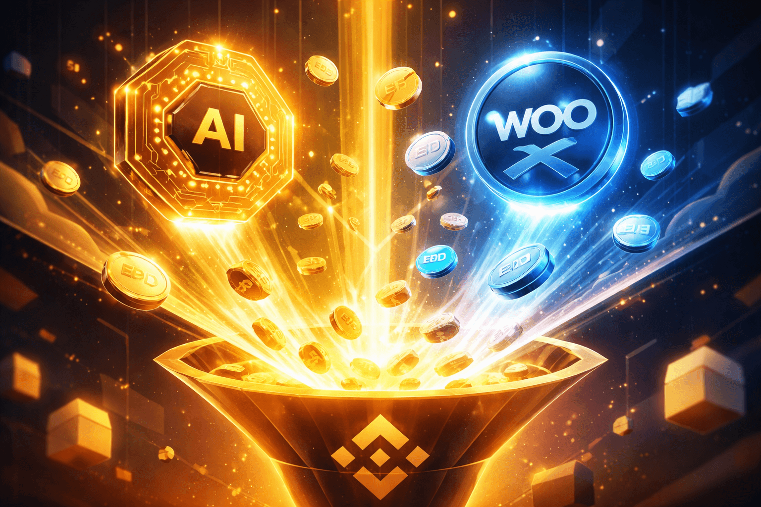 YZi Labs Transfers Over 24 Million AI and WOO Tokens to Binance