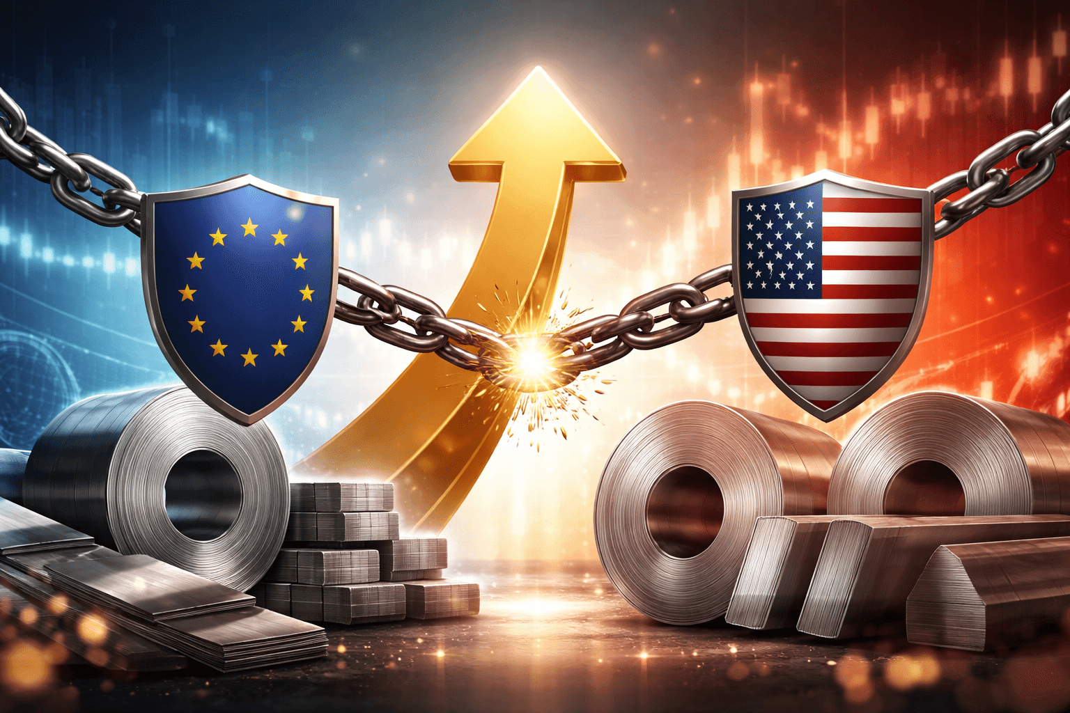 European Union Anticipates U.S. Reduction of 50% Metal Tariffs
