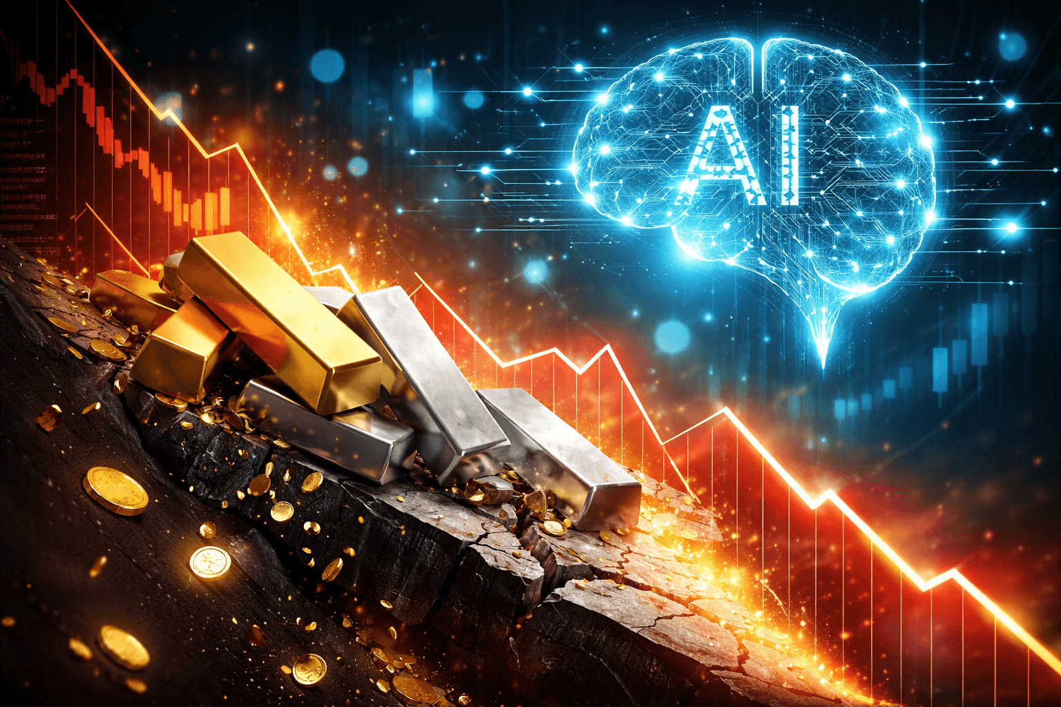 Gold and Silver Lose $1.1 Trillion Market Cap Amid AI Speculation