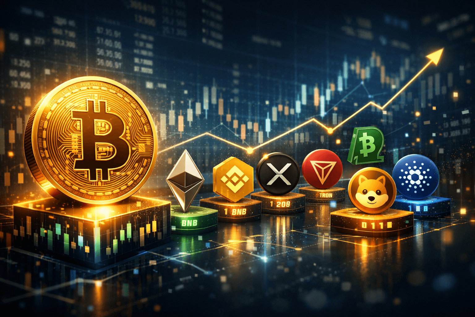 Bitcoin at $64,977.90 as Major Crypto Prices Snapshot Released