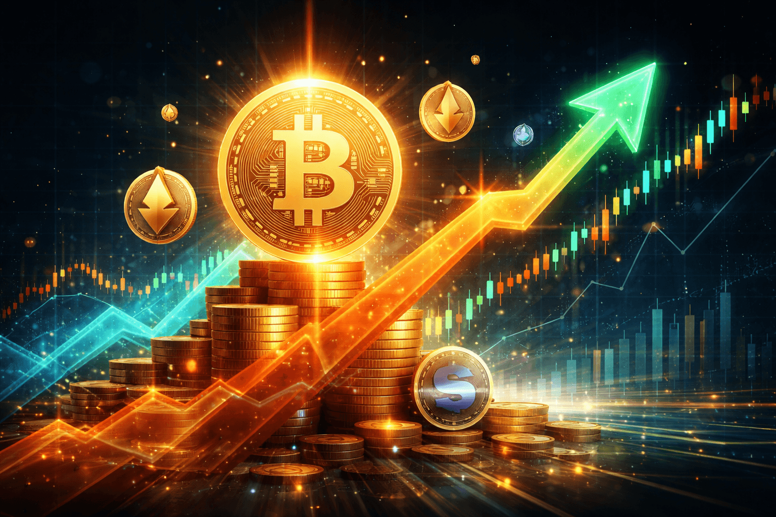 Crypto Market Cap Rises 6% to $2.34 Trillion Amid Broad Rally