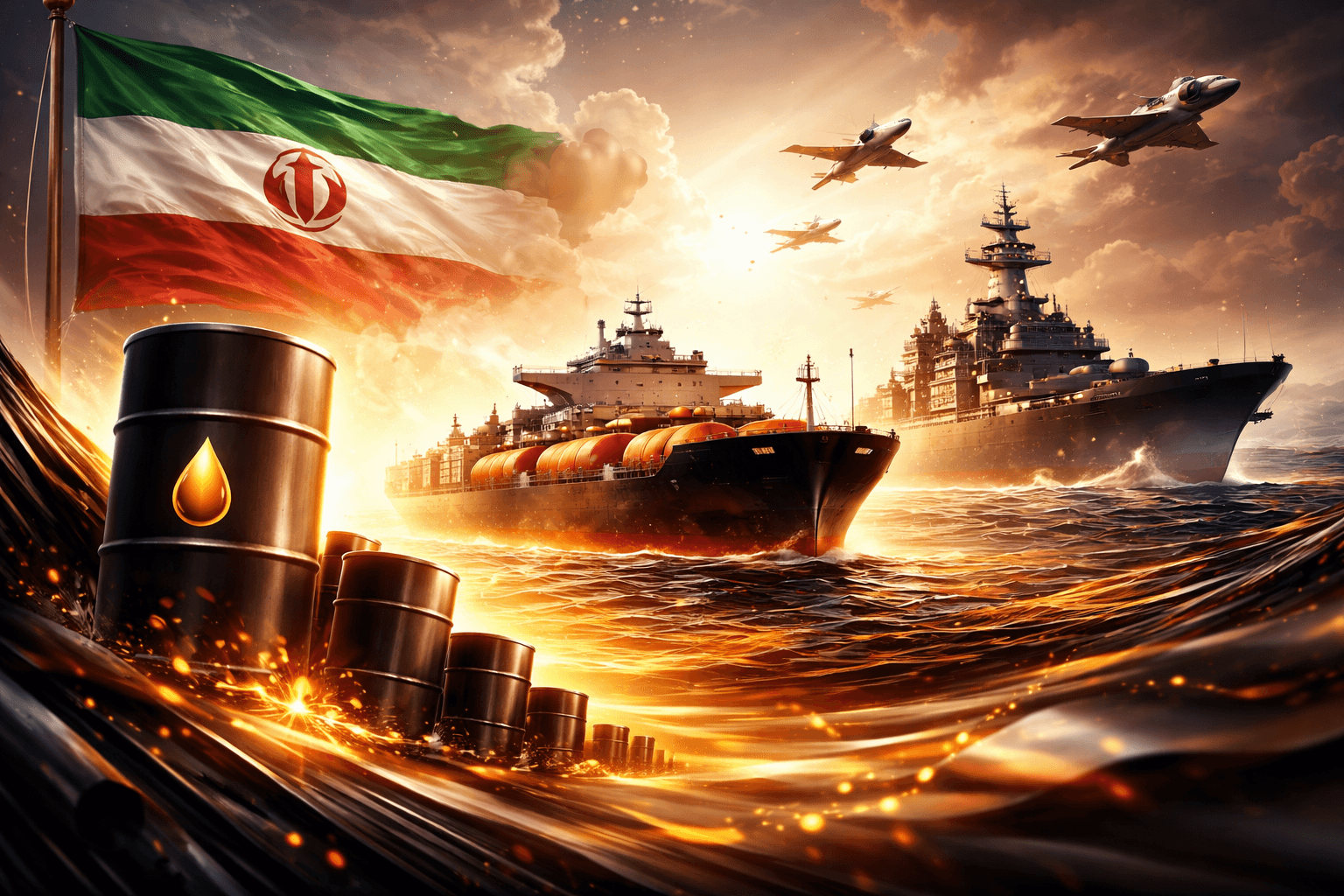Iran Triples Oil Shipments Amid Rising U.S. Military Presence