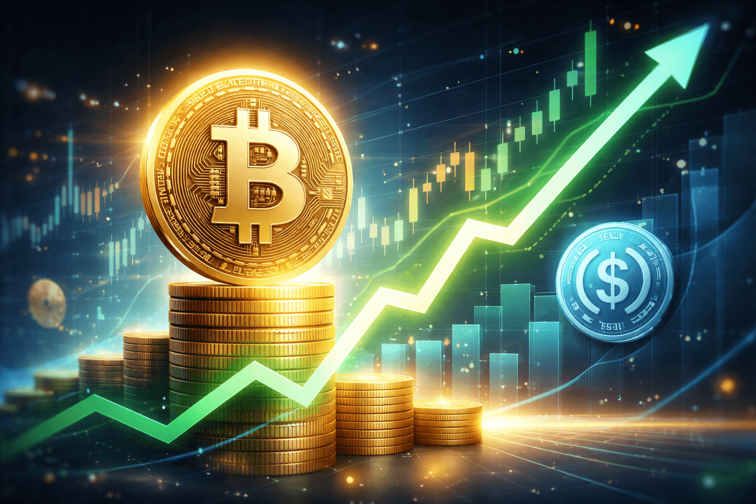 Crypto Rally Pushes Bitcoin to $68,000, Market Cap Tops $2.34 Trillion