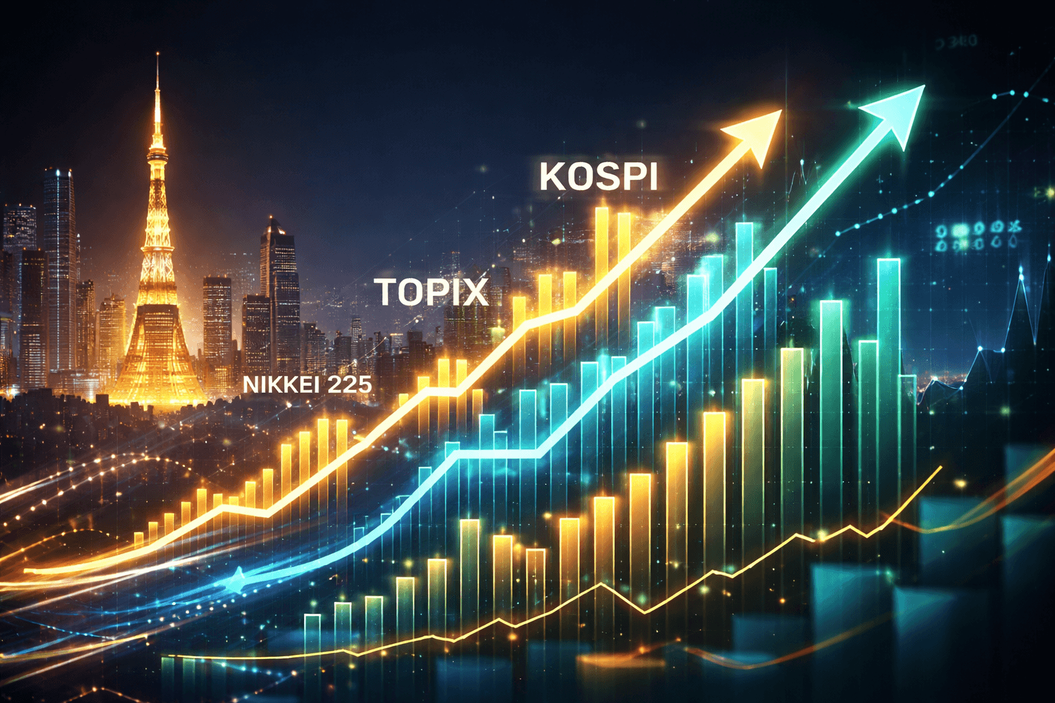 Nikkei 225 Tops 59,000 as TOPIX and KOSPI Reach New Highs