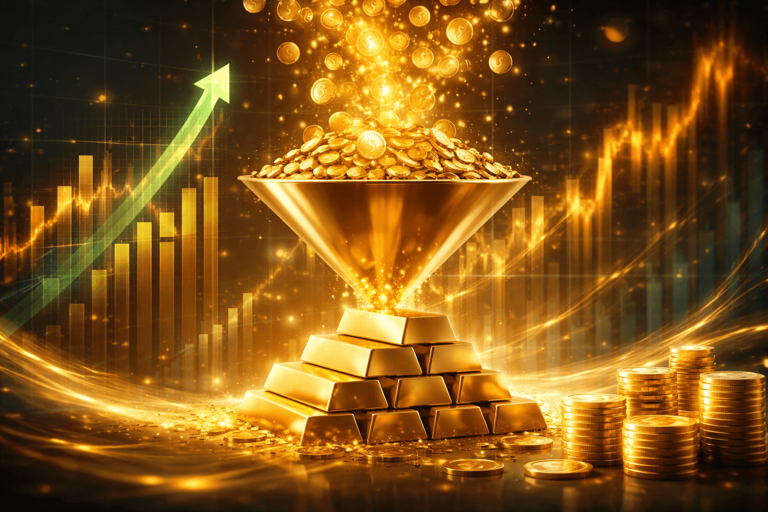 India’s Gold ETF Inflows Hit Record ₹250 Billion, Surpassing Equity Funds