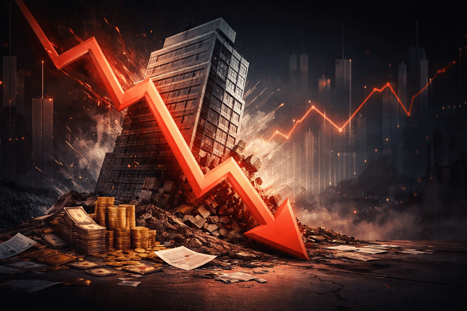 Corporate Bankruptcies Reach Highest Level Since COVID-19, Bloomberg Reports